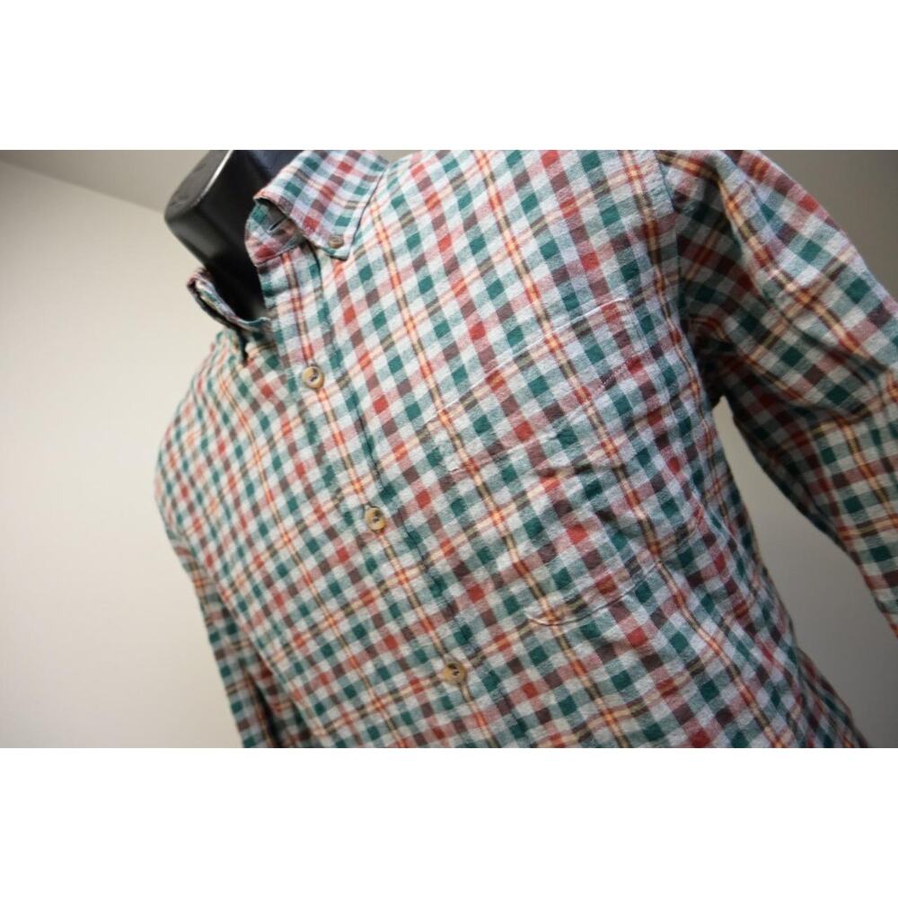 J Crew Dress Shirt Casual Plaid Long Sleeve Button Up Mens Size Small